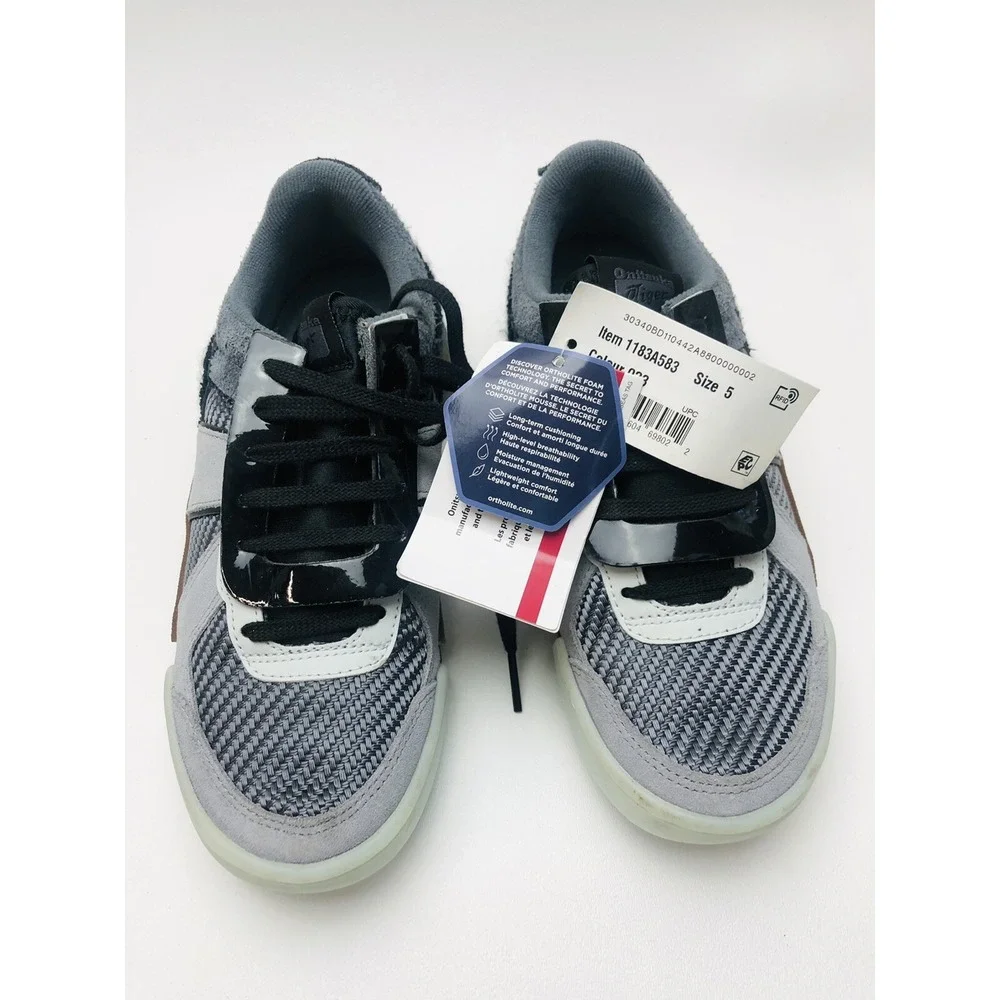 Onitsuka Tiger D-Trainer Slip-On Shoes 'Sheet Rock Black Sneakers M 5 / W‎ 6.5